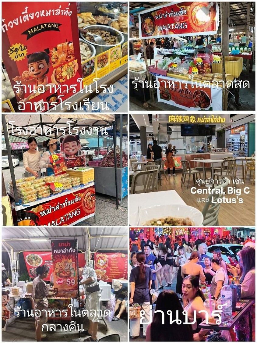 摆摊场景
